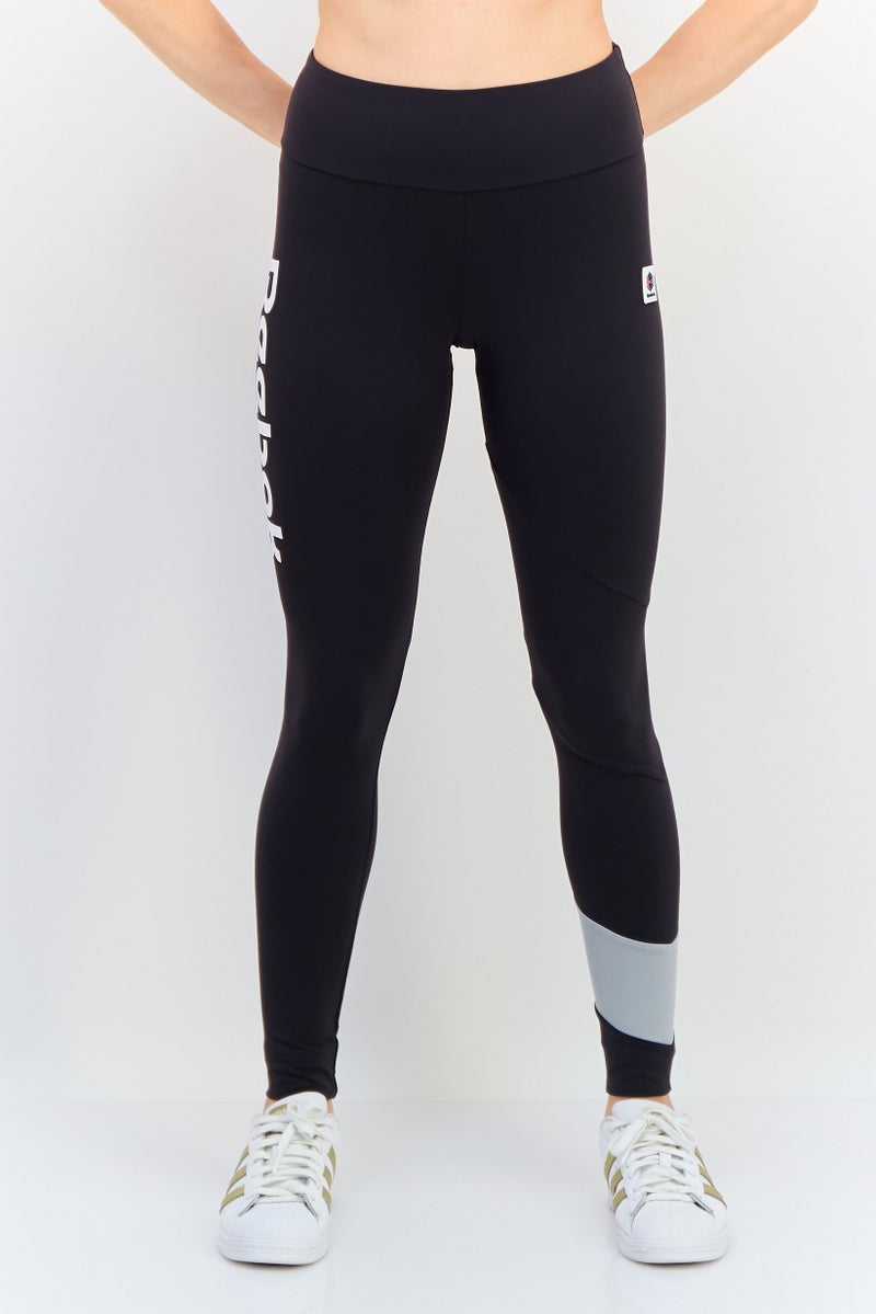 Reebok Women Sportswear Fit Training Leggings, Black - Image 1