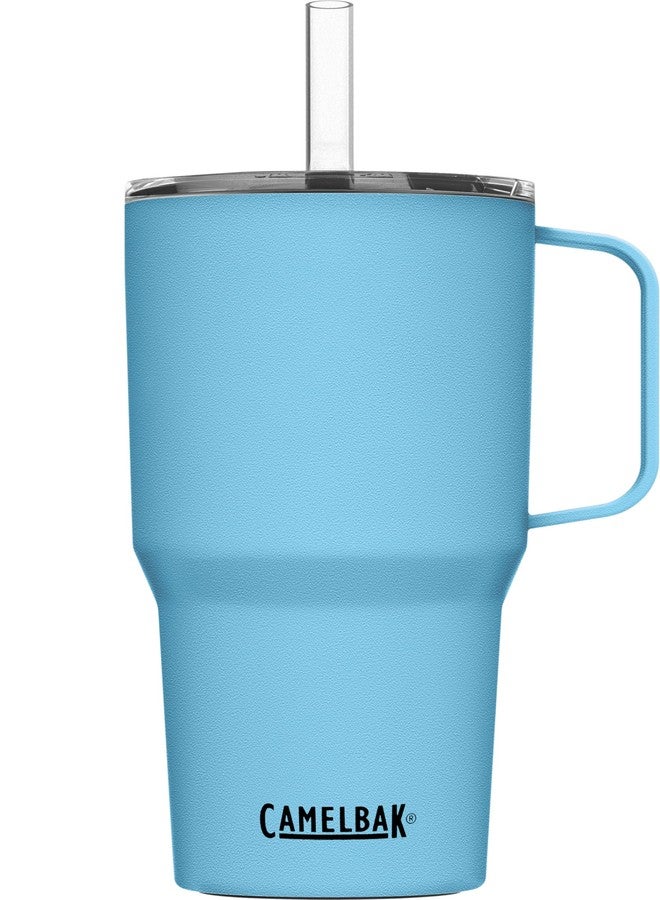 CamelBak Horizon Straw Mug, Insulated Stainless Steel - 24 oz, Nordic Blue - Image 1