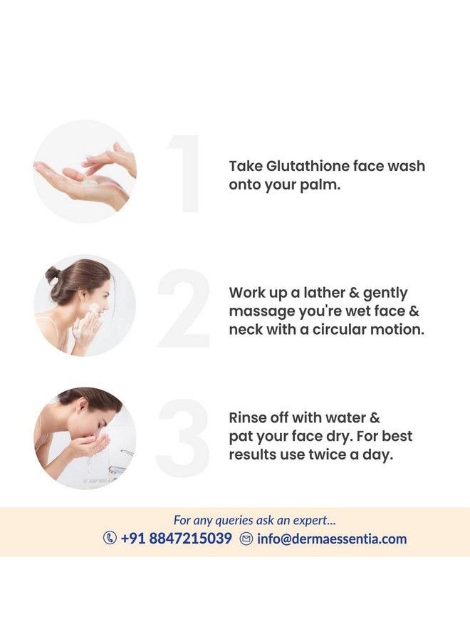 derma Essentia - Exfoliating Glutathione Facewash With Vitamin C And Kojic Acid; Glowgenerator; Improving Skin Tone For Men & Women; Suitable For All Skin Type; 60Ml - Image 1