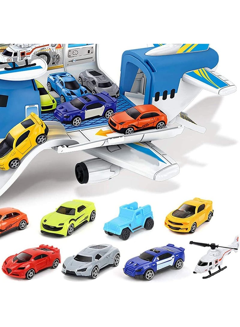 ألعاب طائرات ومركبات، مجموعة ألعاب تعليمية ممتعة من البلاستيك لمحاكاة وسائل النقل، طائرة نموذجية، هدية للأطفال - Image 3