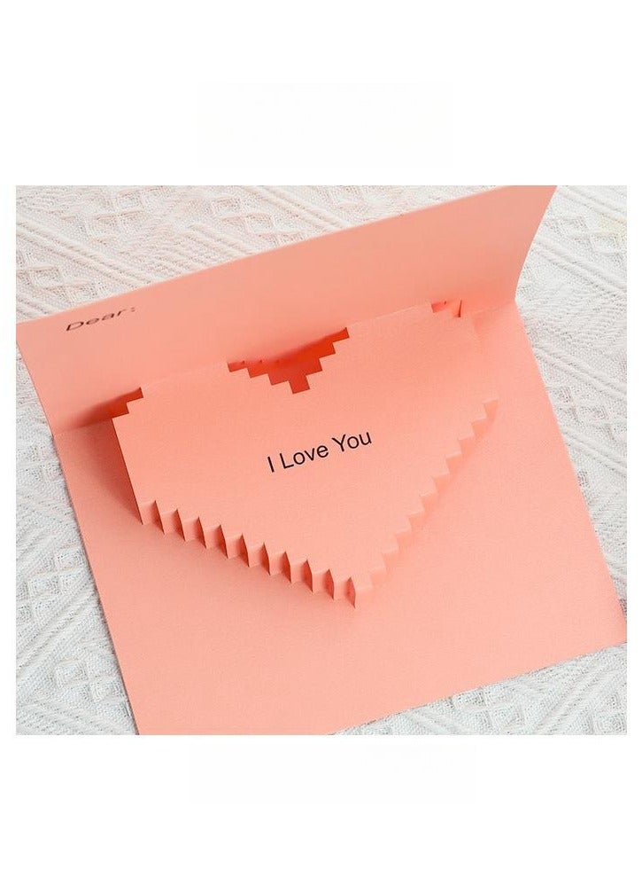 Generic 3D Pop-up Greeting Card, Romantic Love Cards for Valentine’s Day, Wedding Anniversary Card, Birthday Greeting Cards, Mother’s Day greeting Card  - Image 2