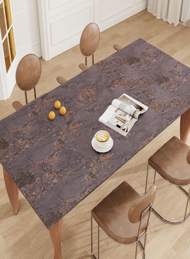 CRE8TIVE Brown Gold Marble Contact Paper for Countertops Waterproof Marble Wallpaper Peel and Stick Removable Self Adhesive Renter Friendly Vinyl Wall Paper for Bathroom Kitchen Cabinets Shelf 12"x80" - Image 3