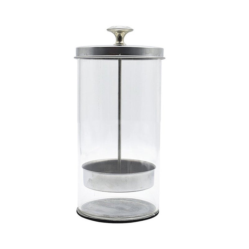Disinfecting Sanitizer Jar Salon/ Barber Comb Glass Sanitizing Disinfectant Jars Cleaning Bottle Tool - Image 1