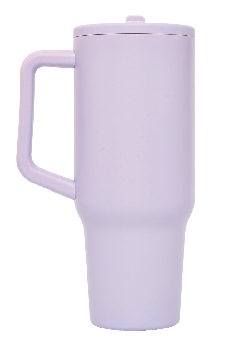 Prickly Pear Stainless Steel 30 Oz Hydrator 2.0 Water Bottle Lilac Logo - Image 3