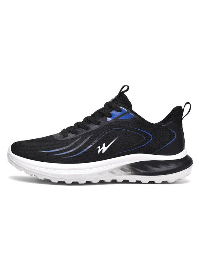 Double Star Eight Shuangxing Bate Running Shoes For Men, Summer Breathable Shock-absorbing Sneakers, Lightweight Versatile Outdoor Casual Shoes For Men, Black, Size 42 - Image 5