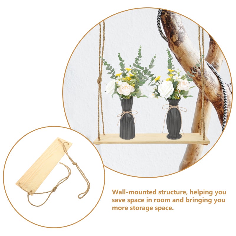 2pcs Wall Hanging Shelf Decorative Wall Hanging Shelf Decorative Wall Hanging Shelf - Image 3