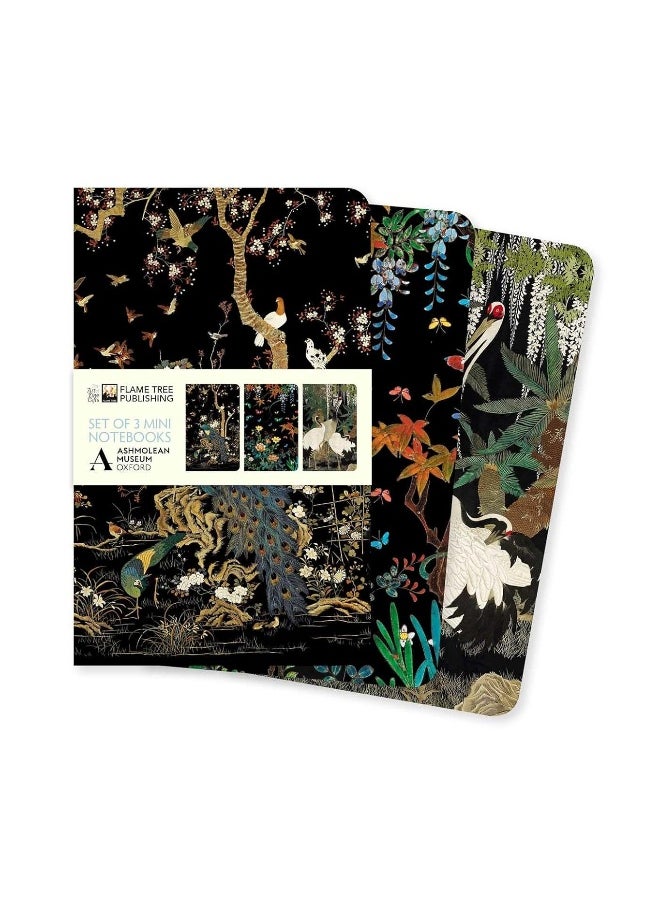 Ashmolean Museum Set of 3 Mini Notebooks  - Image 1