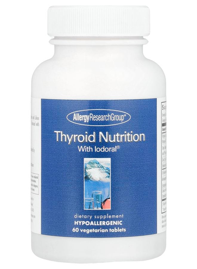 Allergy Research Group تغذية الغدة الدرقية مع إيدورال® 60 قرص نباتي