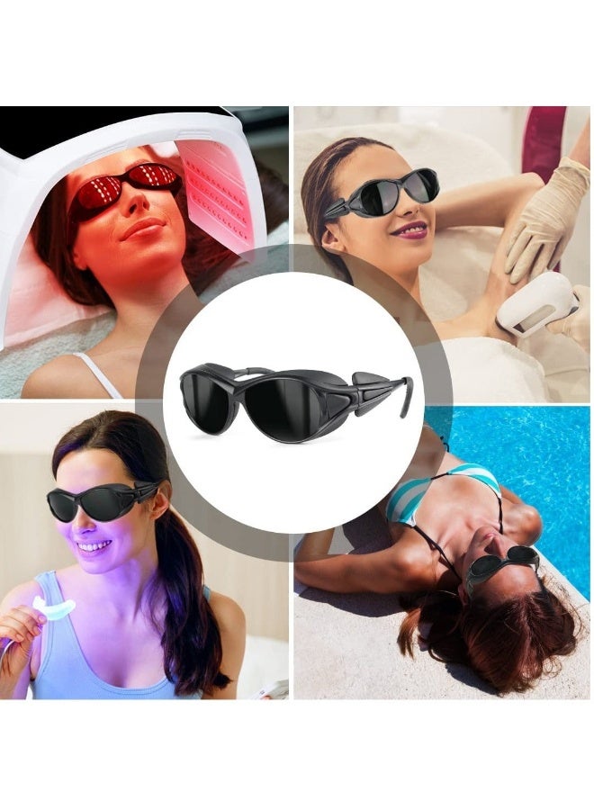 Red Light Therapy Glasses Eyes Protection for Tanning Goggles 200 2000nm IPL laser Safety Glasses Light Therapy and Laser Hair Removal Treatment Eyes Protection - Image 2