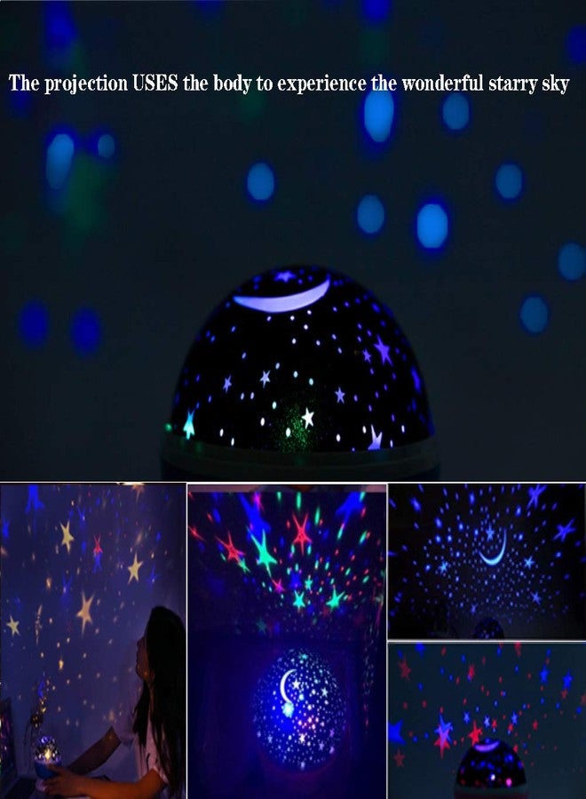 Borelor Star Night Light for Kids, 12 Color Changing Lights Modes with USB Cable, 360°Rotating Moon Star Projector Desk Lamp for Bedroom Party Decor & Girls Birthday Gift (Black) - Image 5