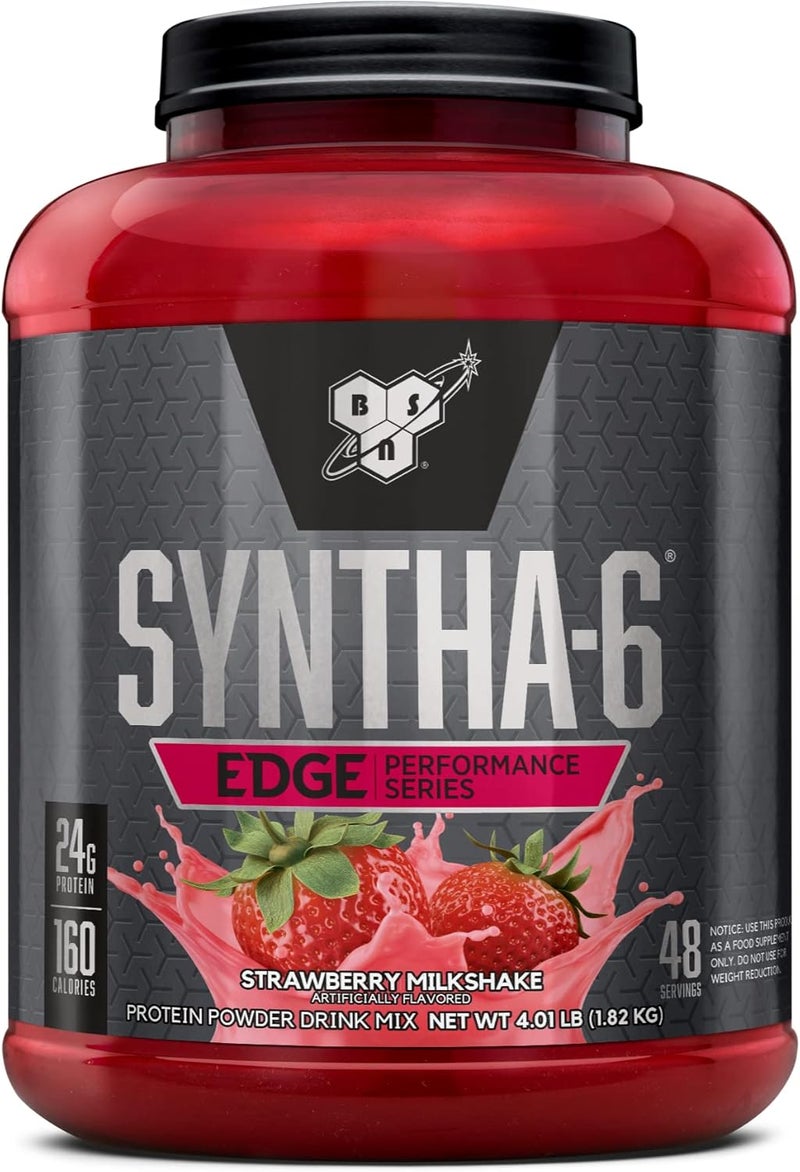 BSN SYNTHA-6 EDGE Protein Powder - Strawberry Milkshake - Image 1