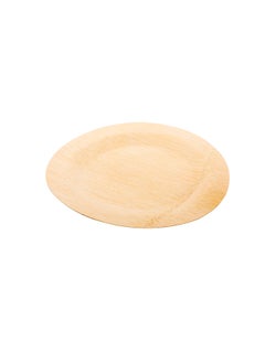Restaurantware Restaurantware-9 Inch Bamboo Leaf Plates, 100 Disposable Bamboo Plates - Sustainable, heavy-duty, Bamboo Bamboo Dinner Plates, For Parties, Wedding Banquets Or Catered Events, Round  - Image 1