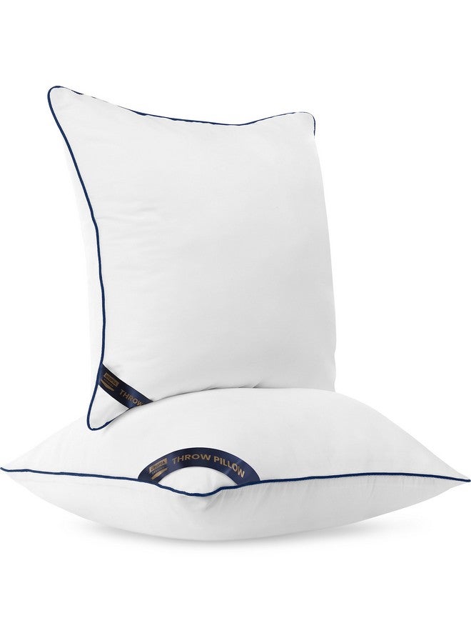 Utopia Bedding Utopia Bedding Throw Pillow Inserts (Pack of 4, White), 12 x 12 Inches Decorative Indoor Pillows for Sofa, Bed, Couch, Cushion Sham Stuffer - Image 4
