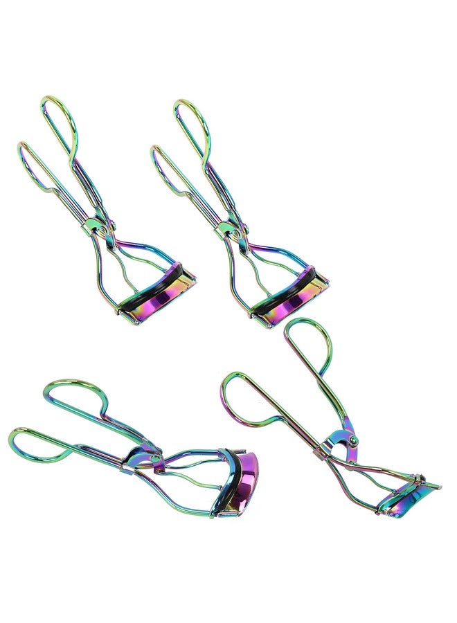 Iconikal Metal Eyelash Curler Set Rainbow 4Pack - Image 1