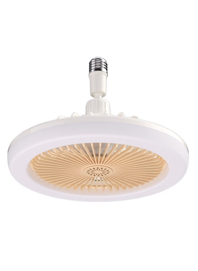30W Aromatherapy Fan Lamp with Universal E27 Light Holder Remote Control Three Blade Three Speed Adjustable Mute Dimmable Bedroom Dormitory Lighting - Image 1