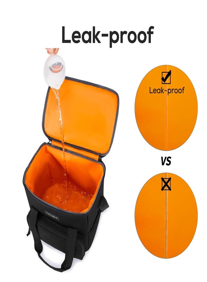 TOURIT Cooler Bag 24-Can Lunch Bag Insulated Soft Cooler Portable Lunch Coolers for Picnic, Beach, Work, Trip, Daily, Black - Image 5
