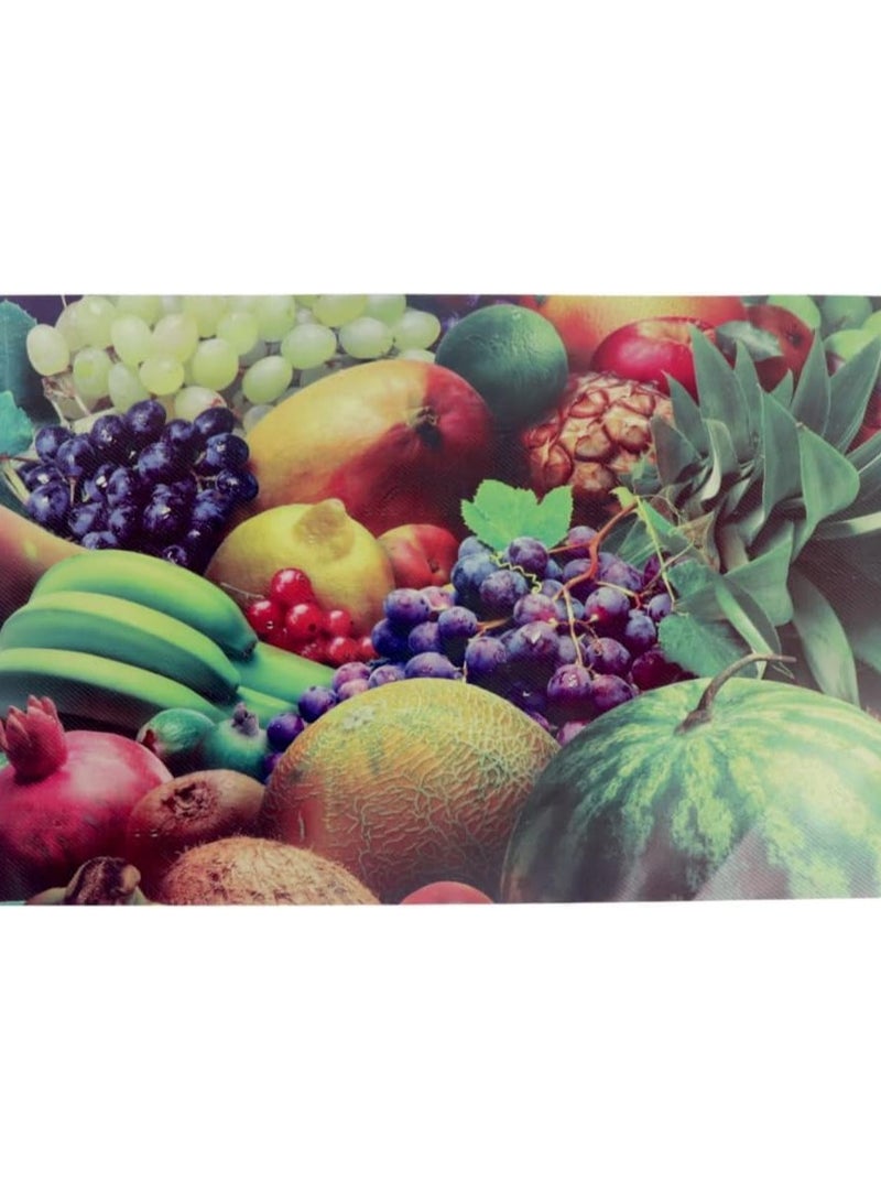 lastic Fridge Mat Set Of 4 Pieces(Assorted shapes may vary) - Image 2