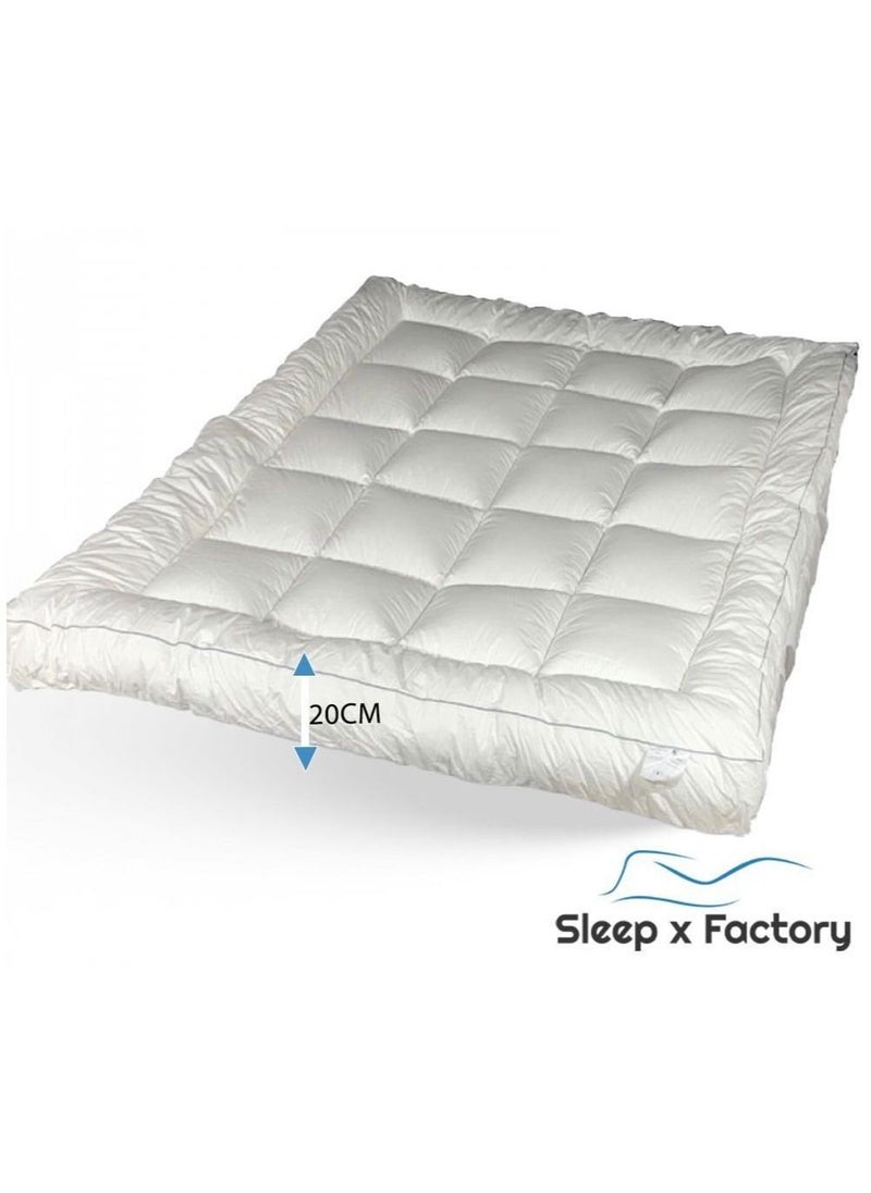 Mattress Topper Size 150X200Cm and 20Cm Height - pzsku/Z730E2037C14C061F30F1Z/45/_/1692195014/c7a55d27-2601-4659-a6ba-4a10381a1d8f