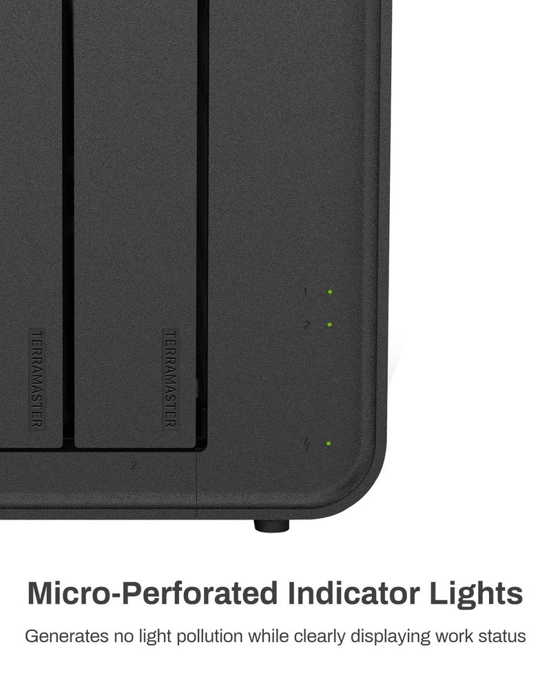 TERRAMASTER D2-320 USB RAID Enclosure - USB 3.2 Gen 2 10Gbps Type C 2Bay Direct Attached Storage Supports RAID 0, 1, Single, JBOD (Diskless) - Image 2