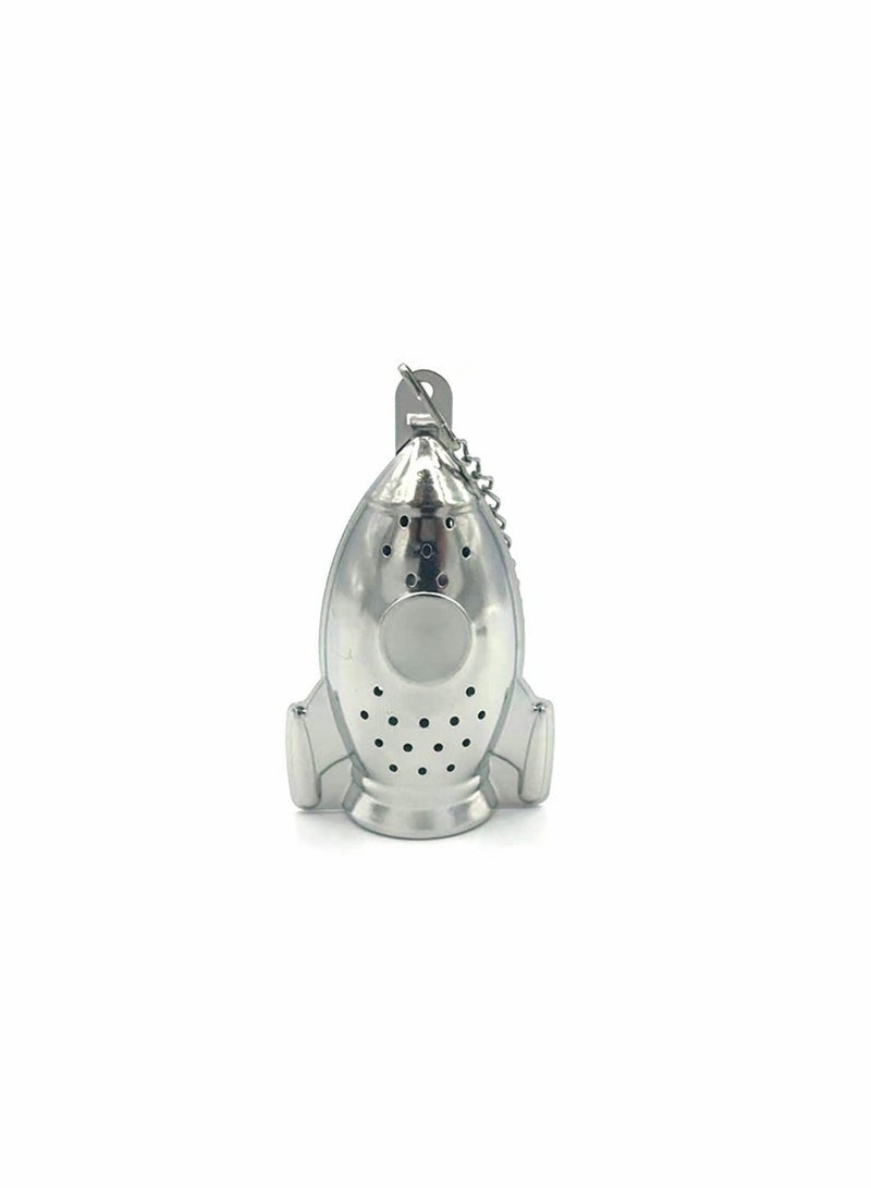 Y&D Tea Strainer, Rocket Shaped Stainless Steel Strainer Spacer Diffuser for Loose Leaf and Spices Seasonings - Image 2