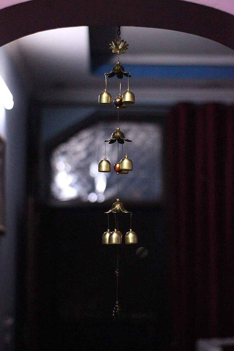 RSP Quality bit® Vintage Bells Brass Wind Chime (26.5 cm x 13 cm x 9.6 cm) - Image 3