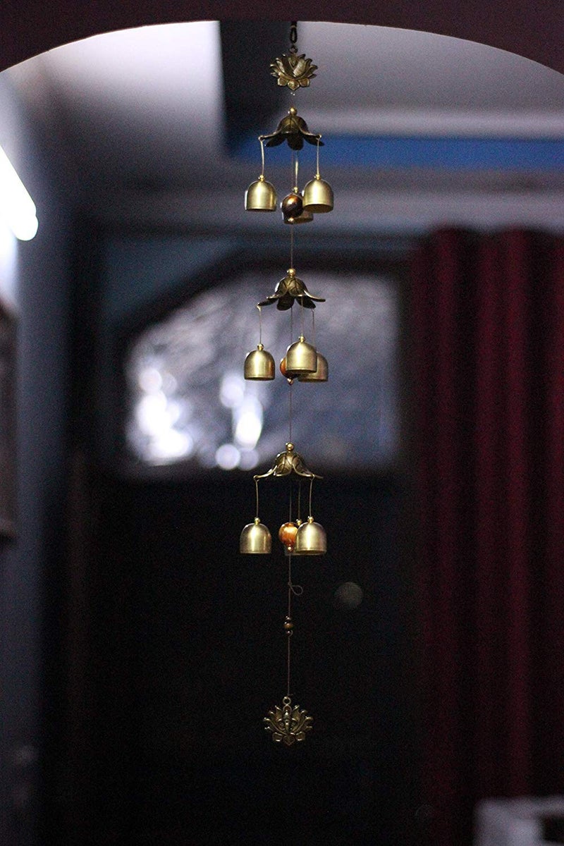 RSP Quality bit® Vintage Bells Brass Wind Chime (26.5 cm x 13 cm x 9.6 cm) - Image 2
