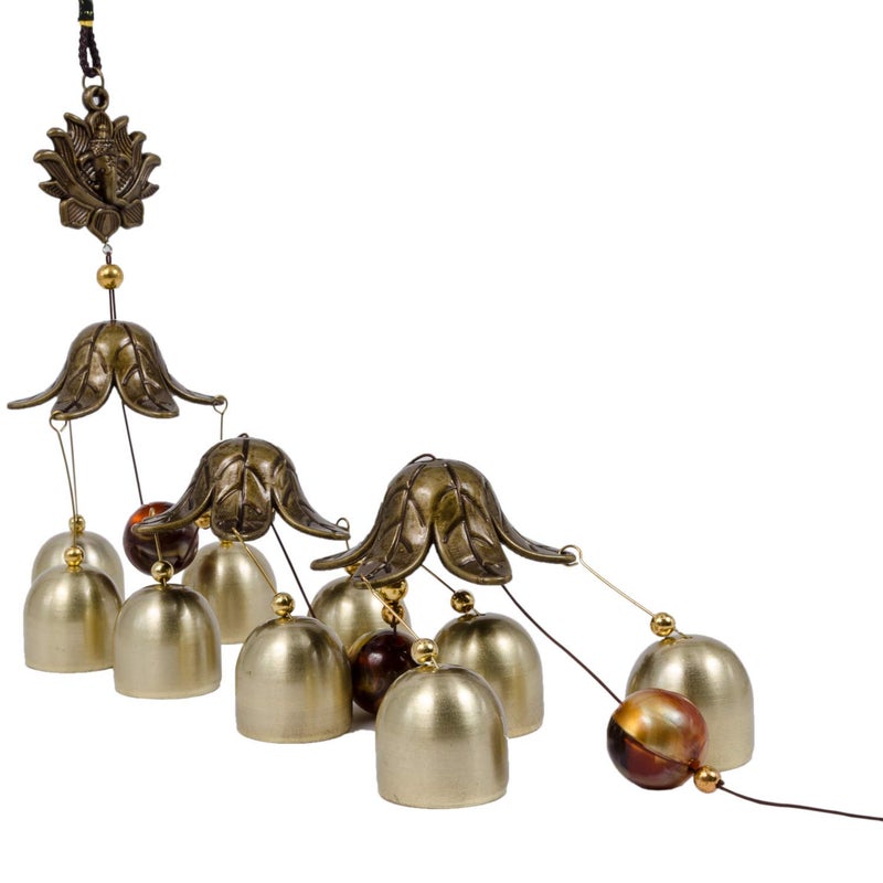 RSP Quality bit® Vintage Bells Brass Wind Chime (26.5 cm x 13 cm x 9.6 cm) - Image 4