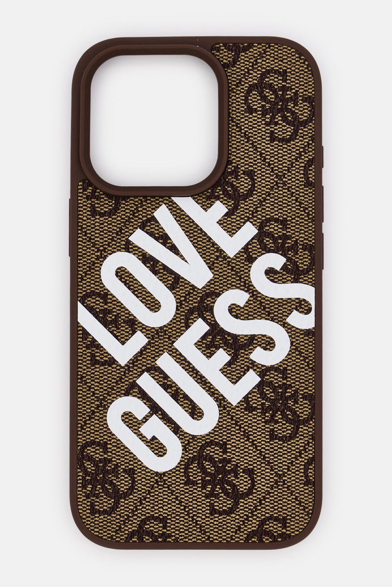 GUESS iPhone 16 Pro Brand Logo Protective Case, Multicolor - Image 1