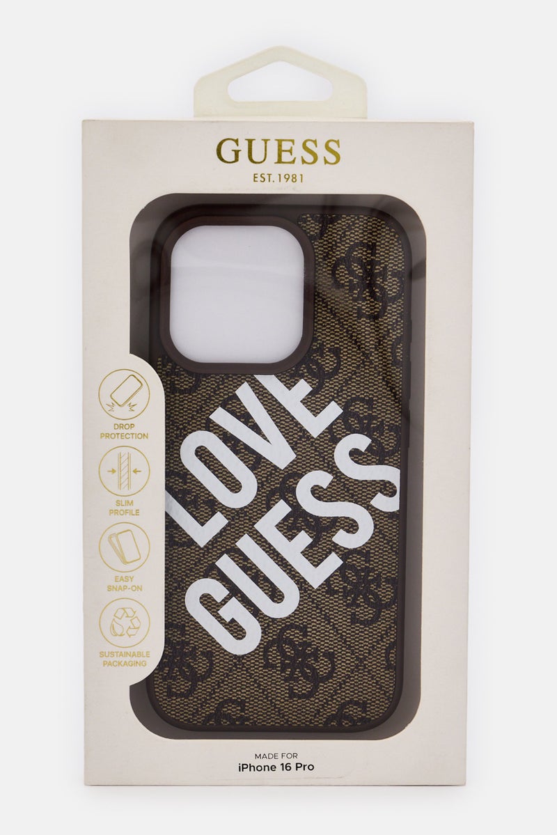 GUESS iPhone 16 Pro Brand Logo Protective Case, Multicolor - Image 2