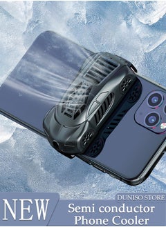 DUNISO Phone Cooler for Live Streaming and Gaming, Fast Phone Cooling Fan with Universal Clamp, Low Noice Cellphone Radiator for Mobile Gaming TikTok Live Strea, Fit All Types of iPhone Android Smartphones  - Image 1