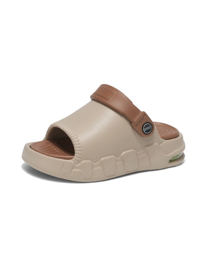 NIBEMINENT Summer  Children Slippers Anti-Slip Soft Bottom Outdoor Wearable Slip-Resistant Toddler Sandals Boys Girls Shoes  - Image 1