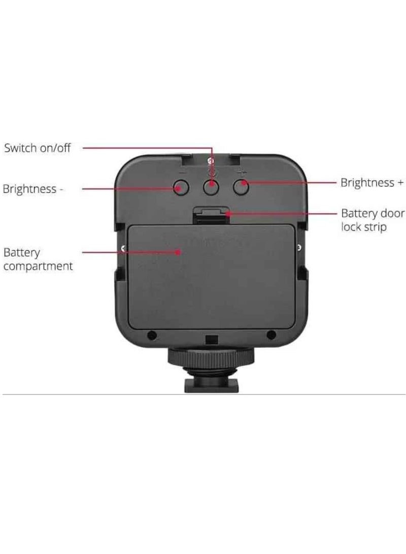 ELTRAZONE Video Making Vlog Tripod Kit AY-49 Video Making Vlog Tripod Kit - Image 4