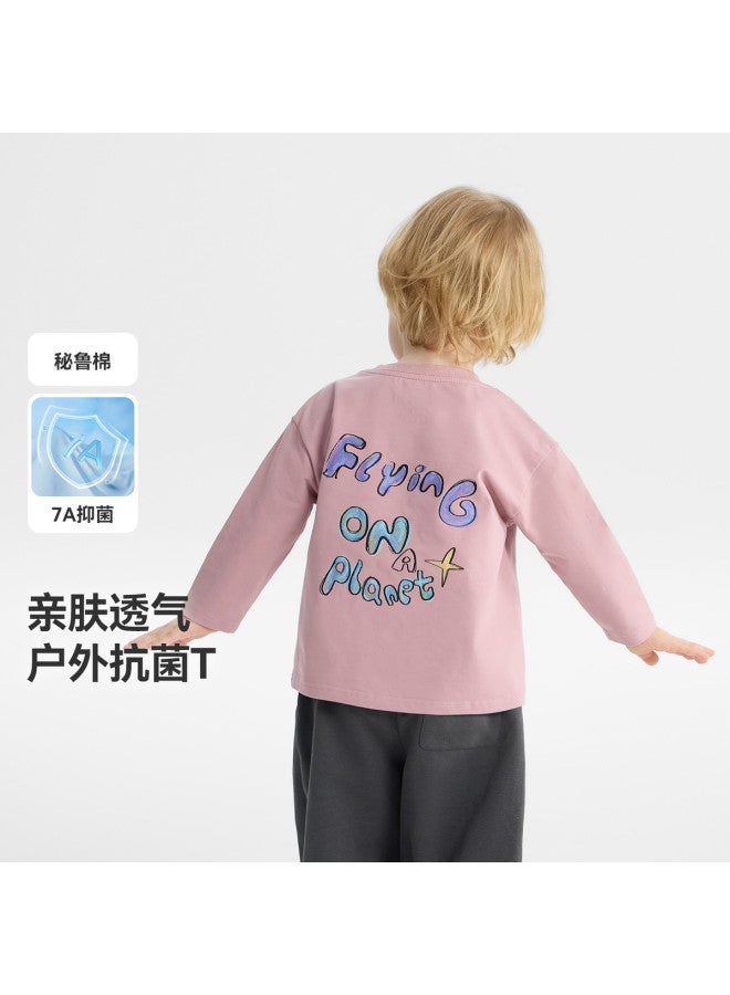 Boys' T-shirt Long Sleeve Spring/autumn Style Baby Top Children's 2025 New Versatile Girls' - Image 2