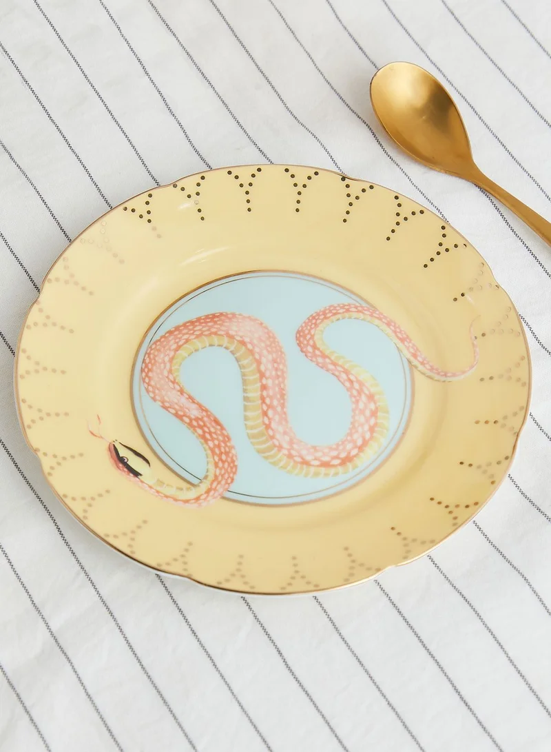 YVONNE ELLEN Snake Design Cake Plate