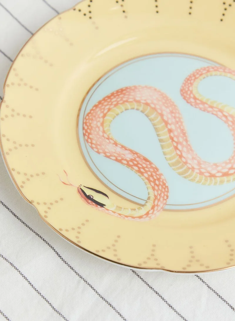 YVONNE ELLEN Snake Design Cake Plate