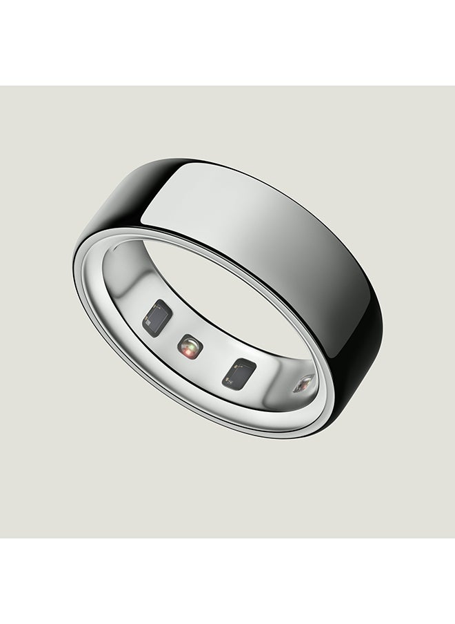 OURA Oura Ring 4 - Silver - Size 10 - Smart Ring - Size First with Oura Ring 4 Sizing Kit - Sleep Tracking Wearable - Heart Rate - Fitness Tracker - Up to 8 Days of Battery Life  - Image 5
