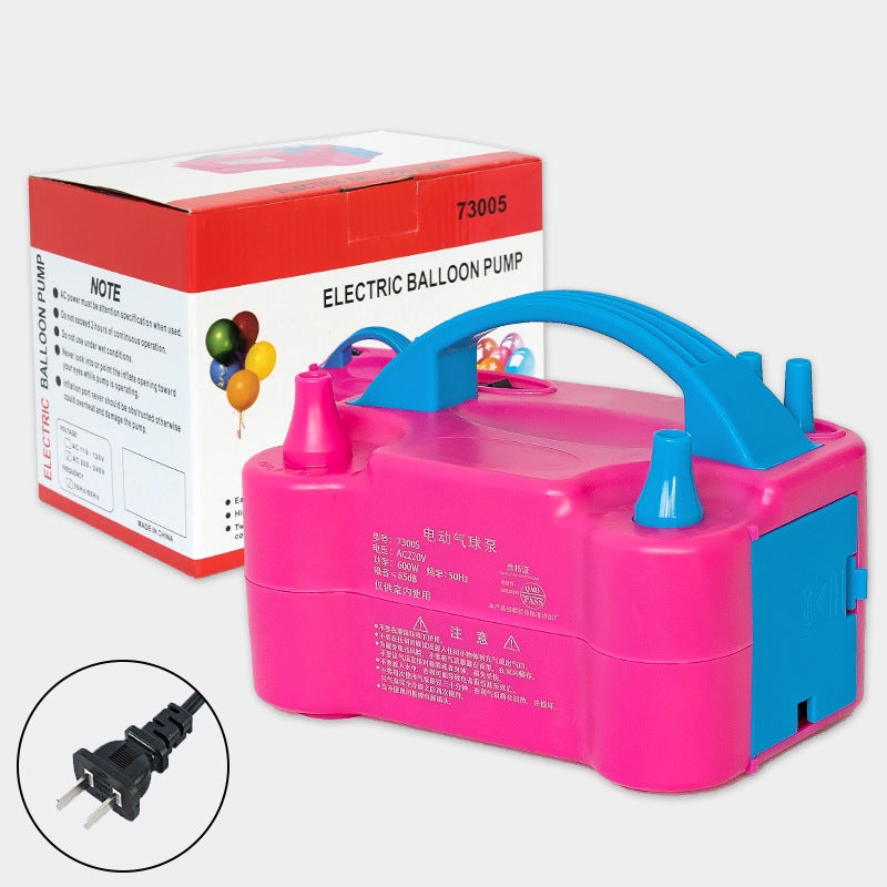 Electric Air Cylinder Classic Inflator Dual Nozzle Balloon Pump 73005 gauge 220V 
