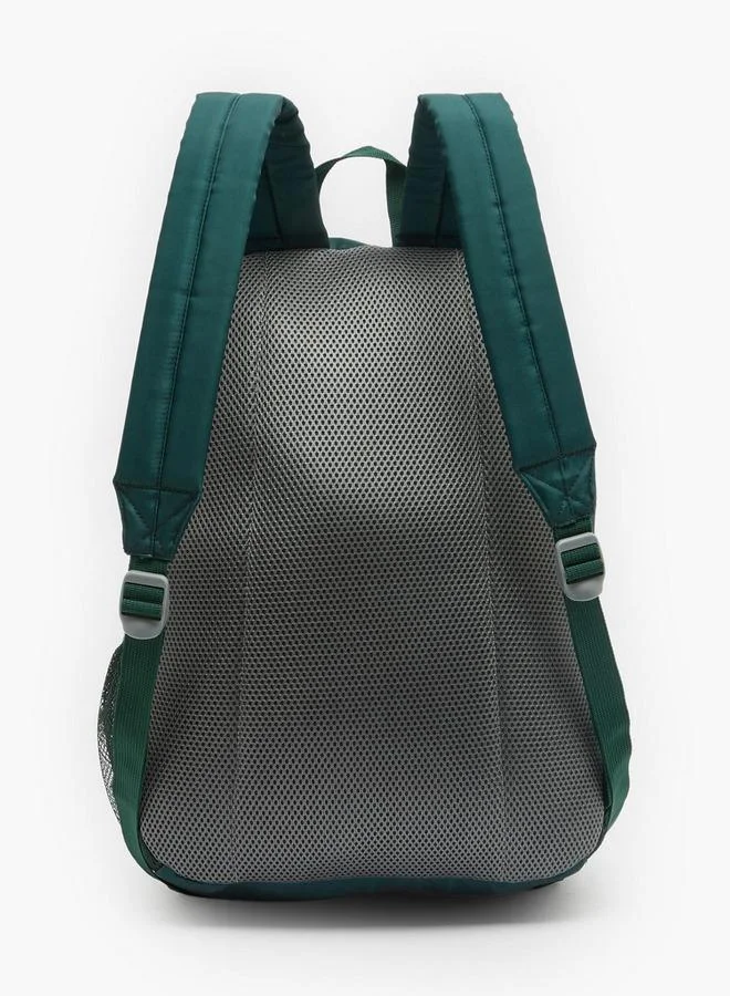 Oaklan By Shoexpress GREEN Solid Backpack For Kids 13 Years+ With Padded Shoulder Straps for Men | Best Price UAE