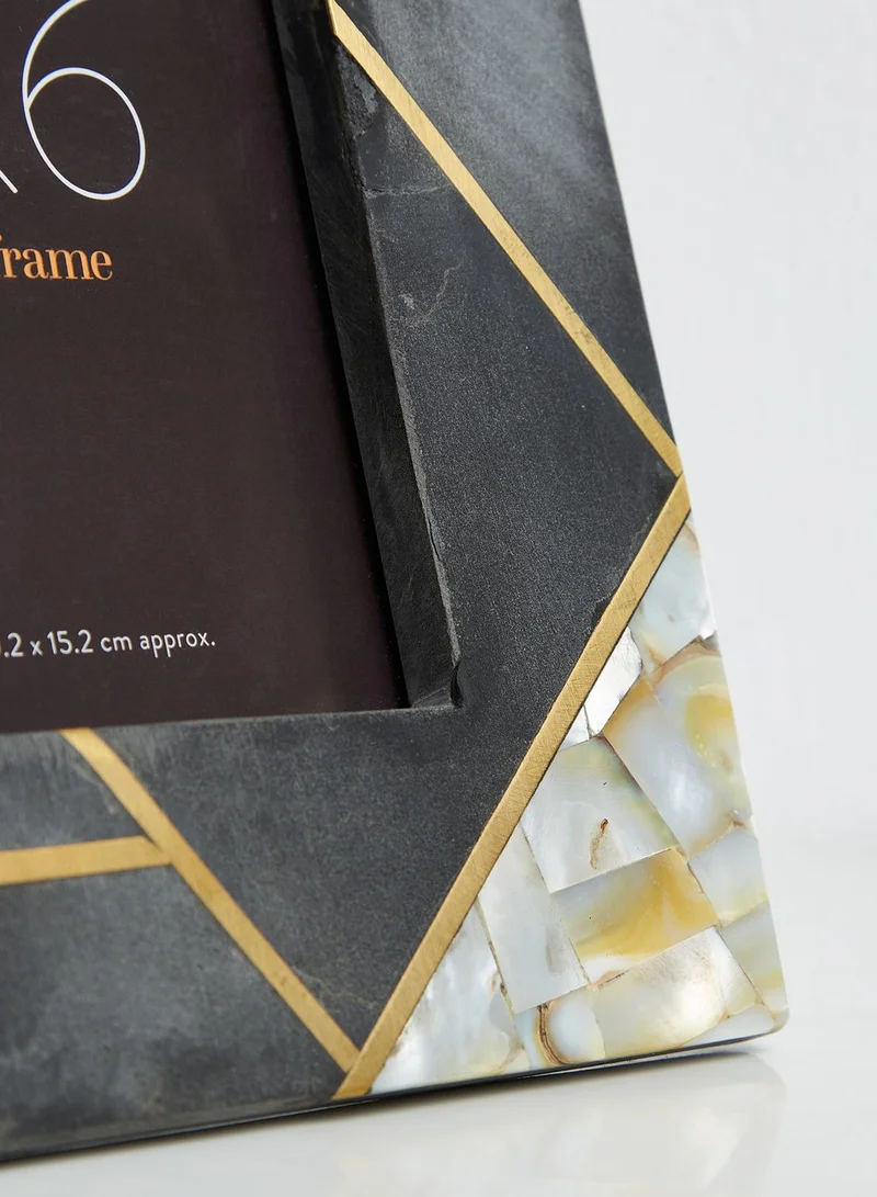Premier Oriana Slate Photo Frame 4 X 6In