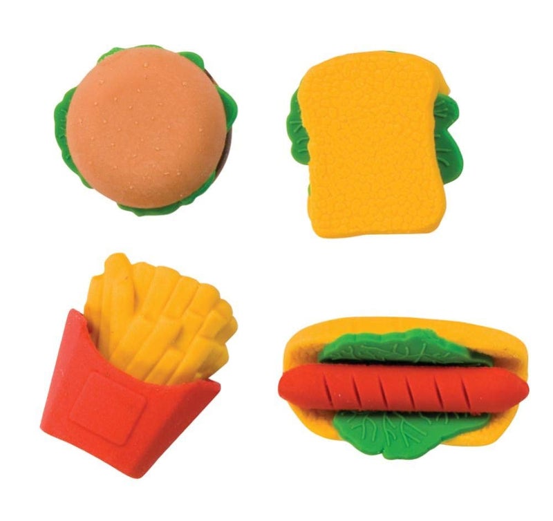 Geddes Raymond Geddes Snack Attack 3D Scented Food Erasers (Pack of 36) - Image 5