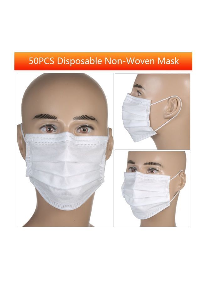 NIBEMINENT 50-Piece Disposable Protective Face Mask Set - Image 5