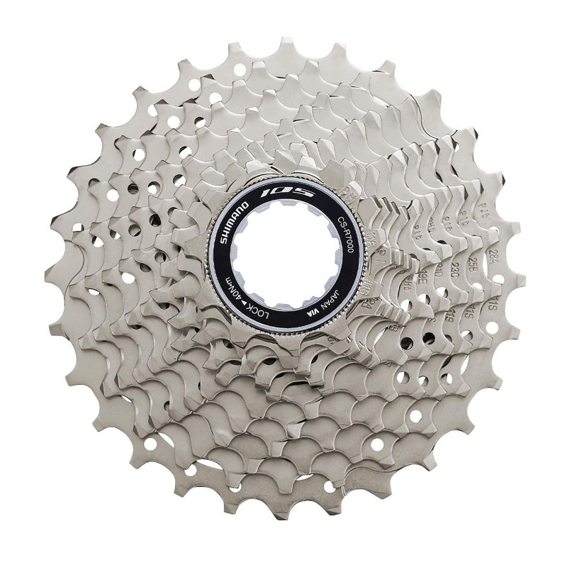 Shimano 105 Cs-R7000 Cassette - 11 Speed  11-28T  Silver