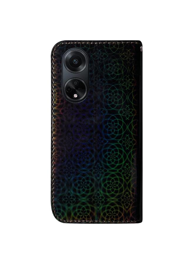 S-TOP Case For OPPO A98 5G / F23 5G India Colorful Magnetic Buckle Leather Phone Case - Image 3
