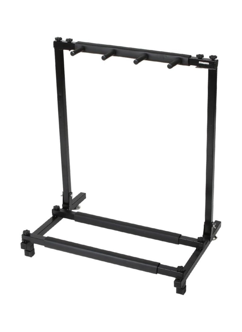 Mike Music Multi Guitar Stand Universal Display Rack 3 Guitars Holder Fits Electric Guitar,Acoustic Guitar,Classical Guitar,Bass Guitar and Guitar Bag/Case for Band, Studio, Home  - Image 1