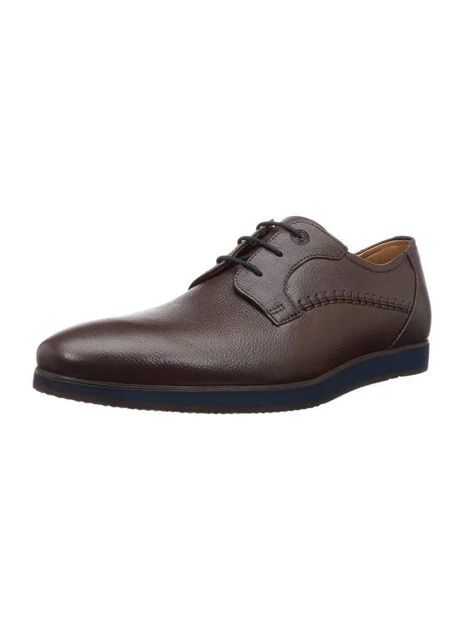 RUOSH Mens Oxford Derby Lace up Comfort Leather Work Office Formal Occasion Party Wear Premium Shoes