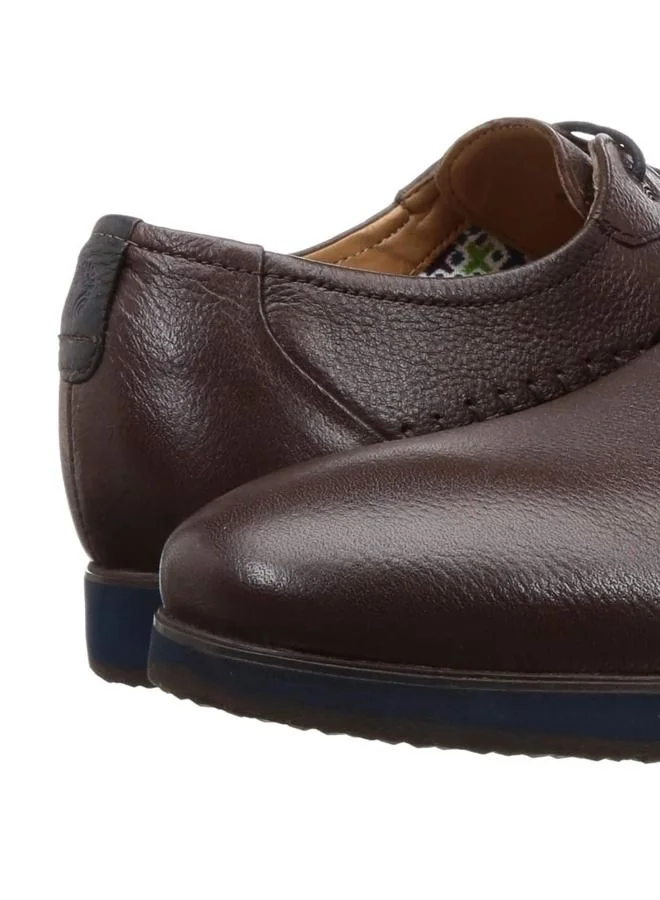 RUOSH Mens Oxford Derby Lace up Comfort Leather Work Office Formal Occasion Party Wear Premium Shoes