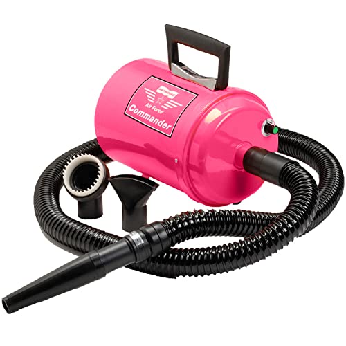 Metro Vac AFTD-1 Air Force Commander 2 Speed Pet Dryer - Pink - Image 3