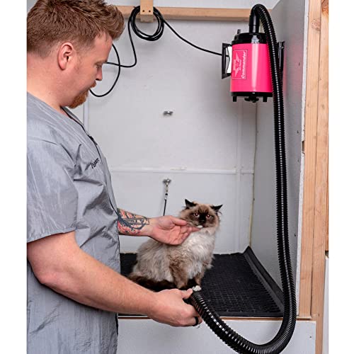Metro Vac AFTD-1 Air Force Commander 2 Speed Pet Dryer - Pink - Image 4