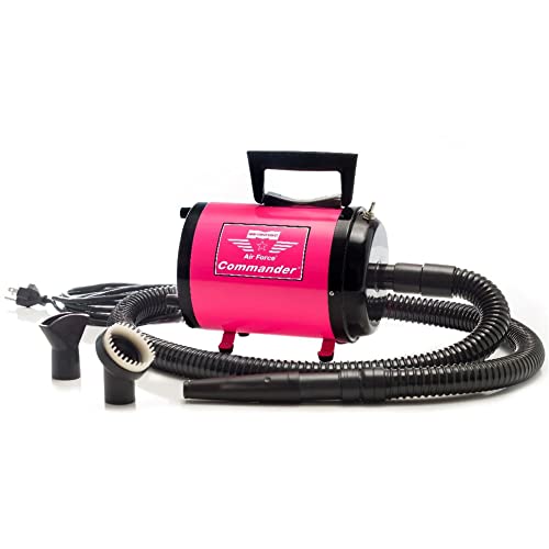 Metro Vac AFTD-1 Air Force Commander 2 Speed Pet Dryer - Pink - Image 1