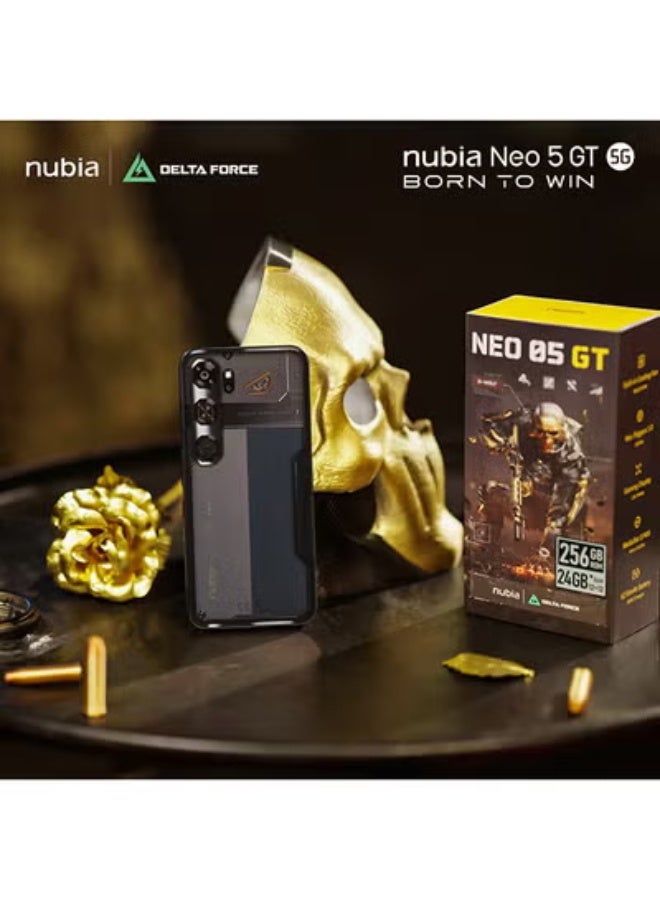 nubia Neo 5 GT 5G New Generation Space Black (12+12)GB RAM 512 GB ROM Gaming Phone - International Version - Image 5
